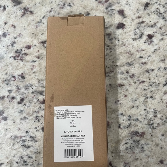 Rae Dunn 2 Stainless Steel Kitchen Scissor/ Shears NWT and New in Box - Picture 4 of 6